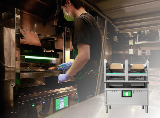 햄버거 조리로봇 '알파 그릴'